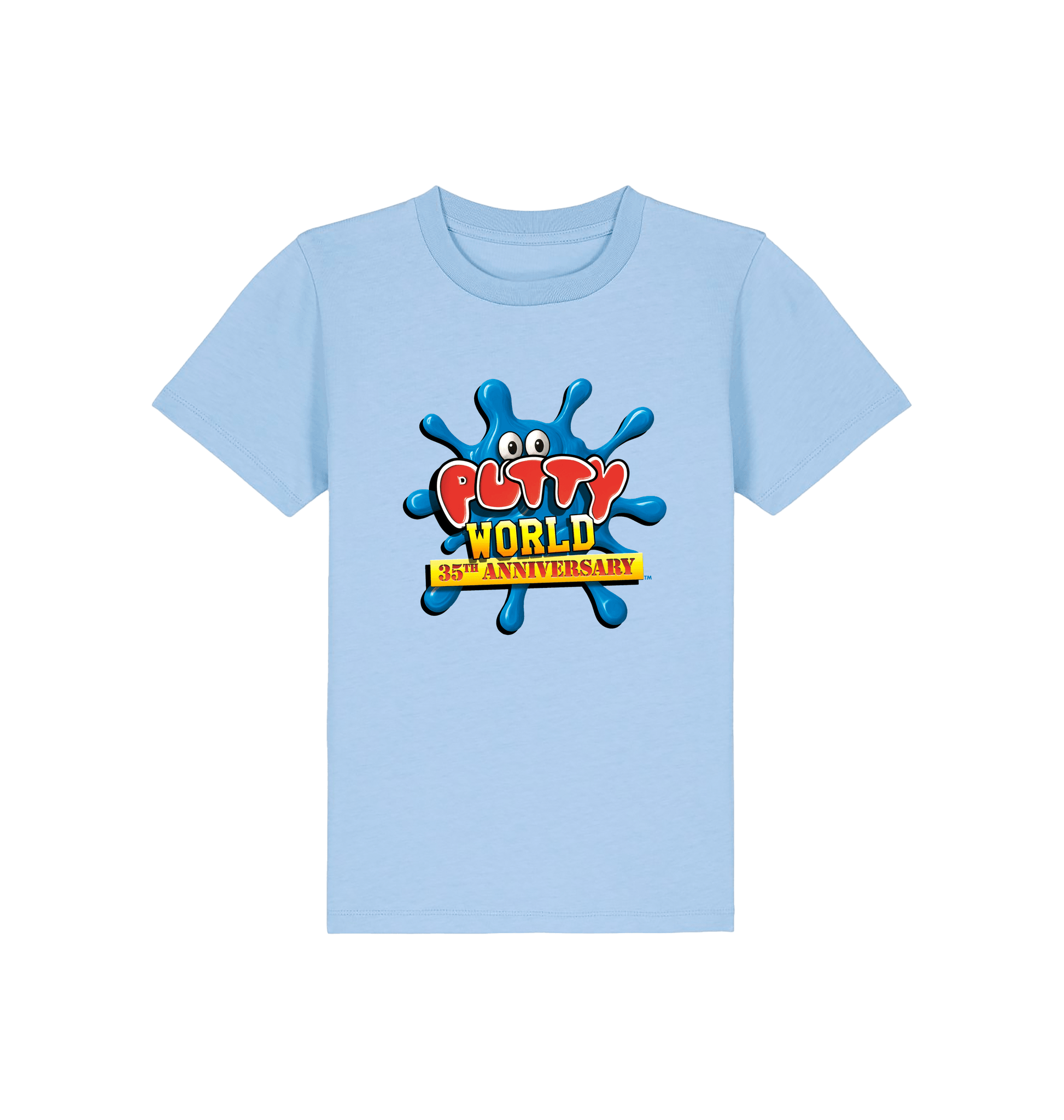 Blue Soul Printed Kids T-Shirt Front