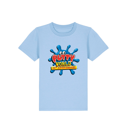 Blue Soul Printed Kids T-Shirt Front