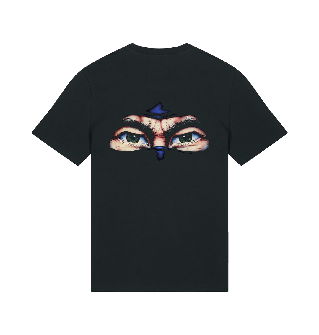 Black Printed T-shirt