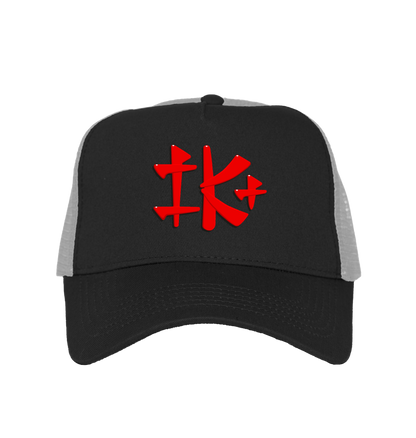 Black/Light Grey Caps Front