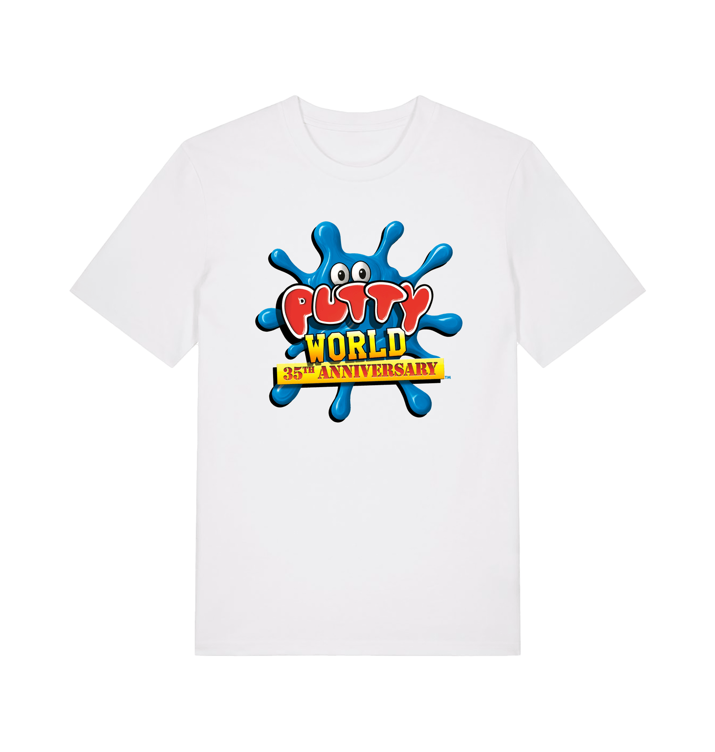 White Printed T-shirt Front