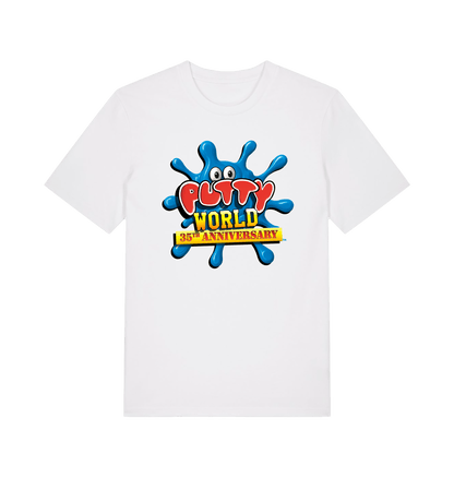 White Printed T-shirt Front