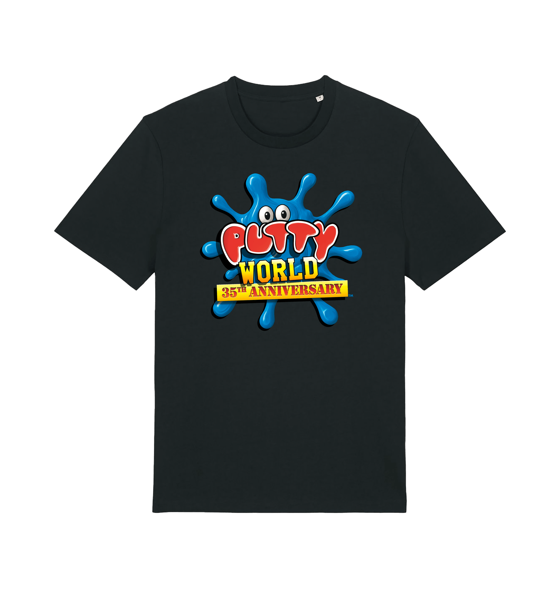 Black Printed T-shirt Front