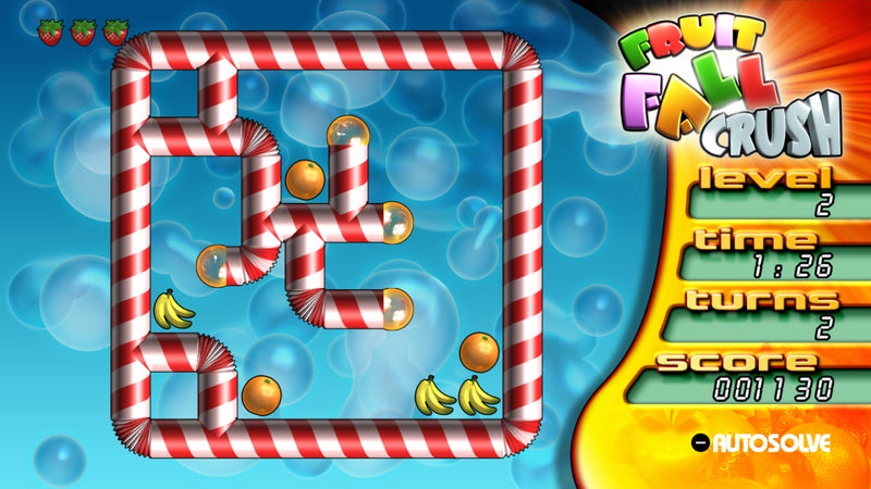 Screenshot of Fruitfall Crush - Nintendo Switch (Switch 2 Compatible)
