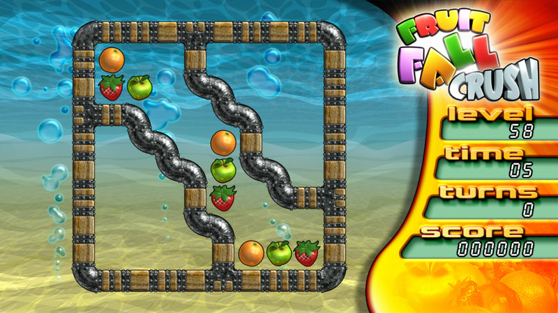 Screenshot of Fruitfall Crush - Nintendo Switch (Switch 2 Compatible)