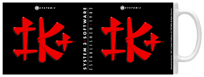 IK+ Logo Mug - Black Background