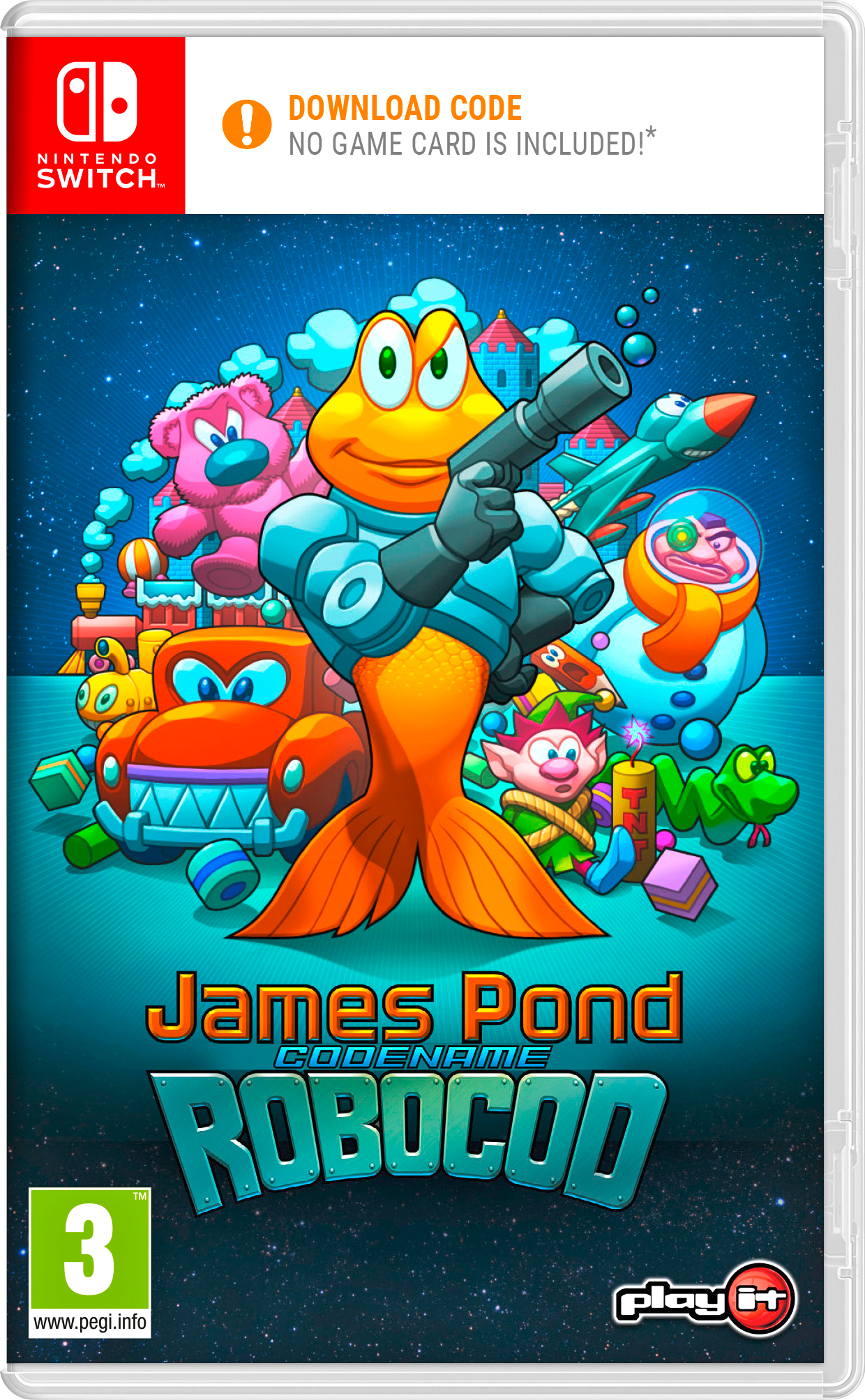 Code Name Switch James Pond Codename Robocod - Nintendo Switch (Switch 2 Compatible ...