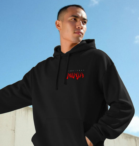 The Last Ninja™ Logo Hoodie – Front Stitch Logo