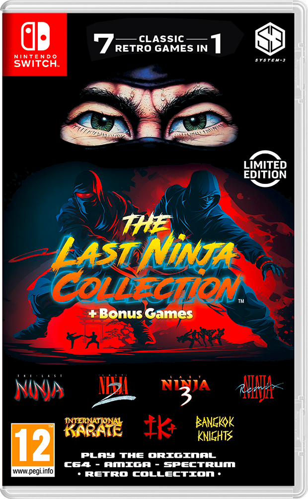 The Last Ninja Collection + Bonus Games - Nintendo Switch (Switch 2 Compatible)