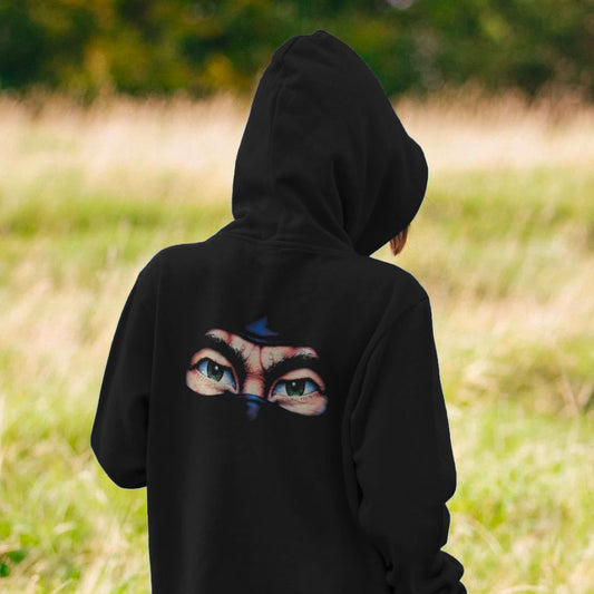 The Last Ninja™ Classic Plus Kids Hoodie – Featuring Front Logo & Back Image Print