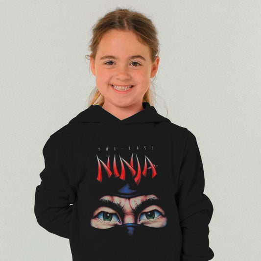 The Last Ninja™ FrontLine Edition Kids Hoodie – Jet Black