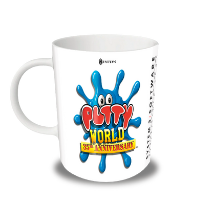 Putty World Logo Mug - White