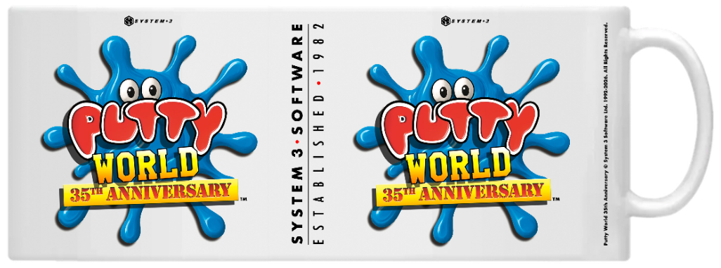 Putty World Logo Mug - White