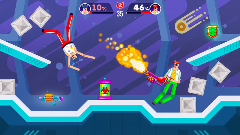 Screenshot of Ragdoll Rage: Heroes Arena - Nintendo Switch (Switch 2 Compatible)