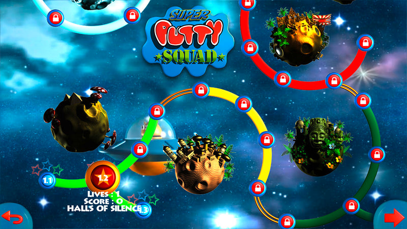 Screenshot of Super Putty Squad - Nintendo Switch (Switch 2 Compatible)