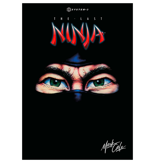 The Last Ninja A1 Limited Edition Signed Print (Numbers 401 to 451 of 500)