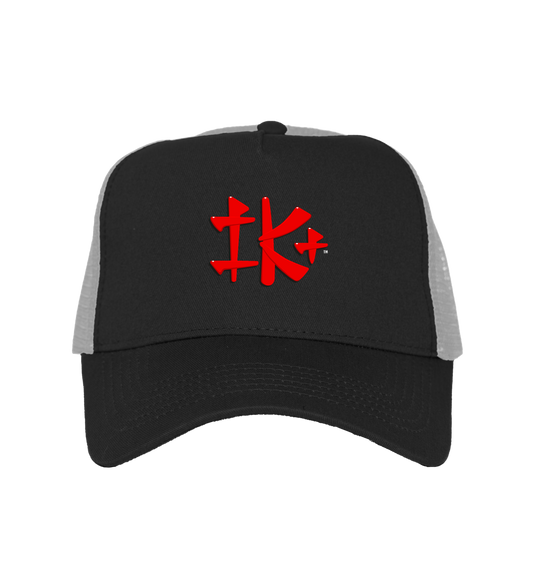 Black/Light Grey Caps