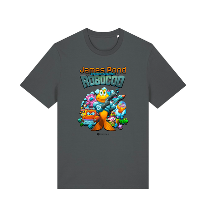 Anthracite Printed T-shirt