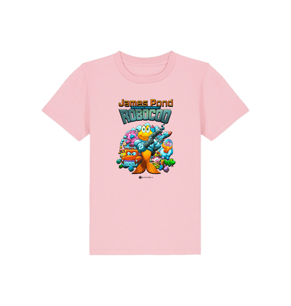 Cotton Pink Printed Kids T-Shirt