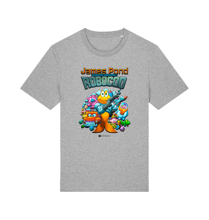 Heather Grey Printed T-shirt