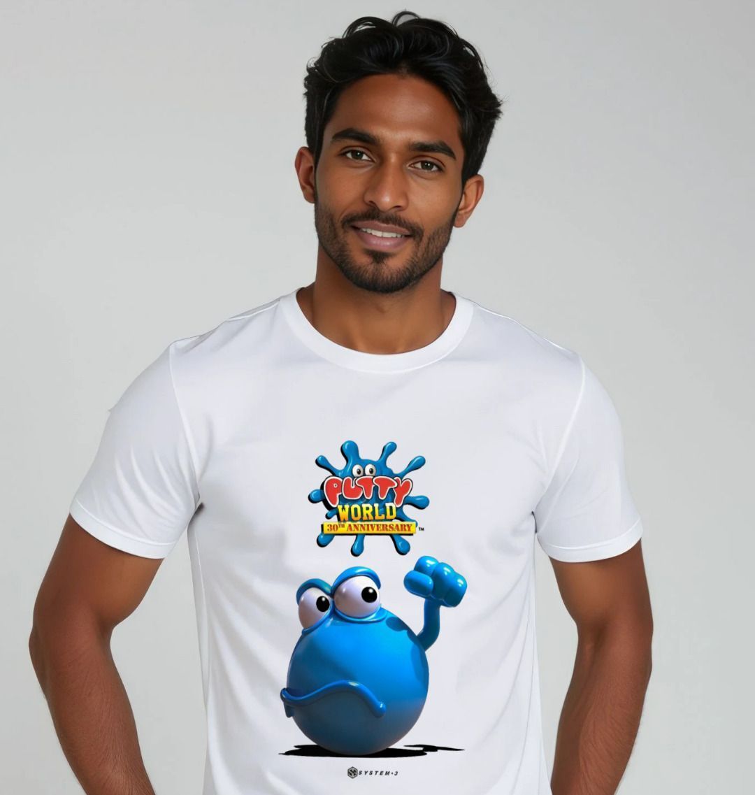 Putty World 'Angry Putty' T-Shirt - WHITE & VARIOUS – System 3
